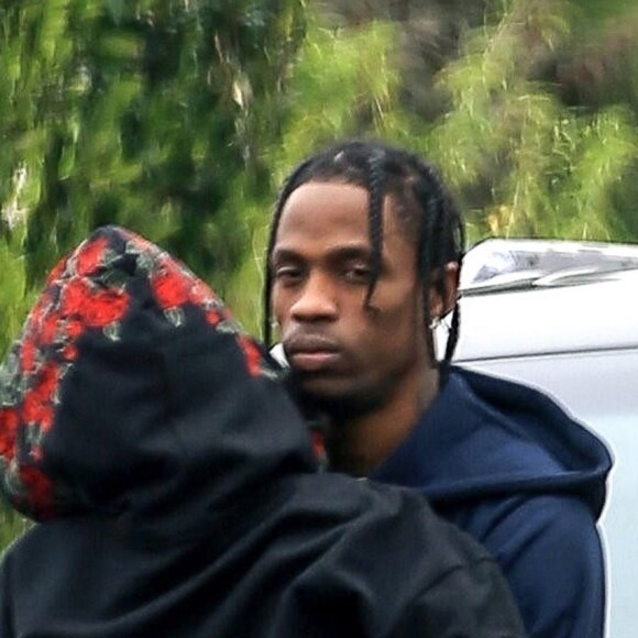 Exclusif - Kylie Jenner et Travis Scott, très amoureux ici le 31 mai 2017 à Los Angeles, vont avoir un enfant en 2018.
