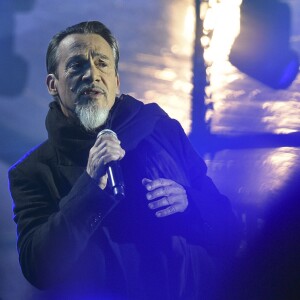 Florent Pagny - Concert "Paris, À nous les Jeux!" pour fêter l'attribution des Jeux Olympiques et Paralympiques d'été 2024 sur la place de l'hôtel de ville de Paris, France, le 15 septembre 2017. © Pierre Perusseau/Bestimage