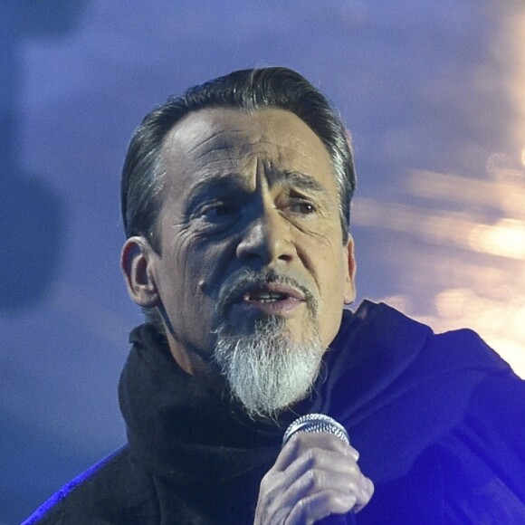 Florent Pagny - Concert "Paris, À nous les Jeux!" pour fêter l'attribution des Jeux Olympiques et Paralympiques d'été 2024 sur la place de l'hôtel de ville de Paris, France, le 15 septembre 2017. © Pierre Perusseau/Bestimage