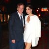 Quentin Tarantino et sa fiancée Daniella Pick ont réuni quelques amis très célèbres pour fêter leurs fiançailles au Socialista à New York, le 23 septembre 2017.