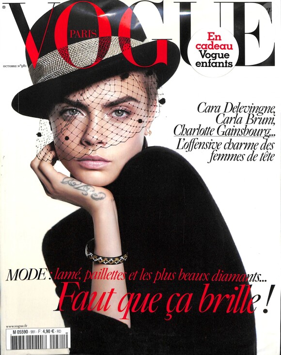 Le magazine Vogue, édition française, du mois d'octobre 2017