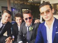 Benjamin Castaldi entouré de ses trois fils en Corse : Un cliché rare !