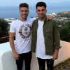 Luca et Enzo Zidane posent lors de vacances en Grèce. Photo publiée sur Instagram en juin 2017.
