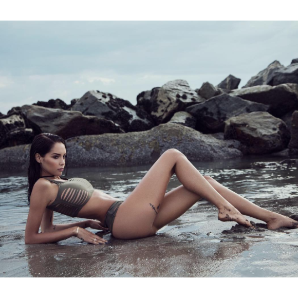 Nabilla divine en bikini aux Etats-Unis, un cliché dévoilé le 26 septembre 2017.