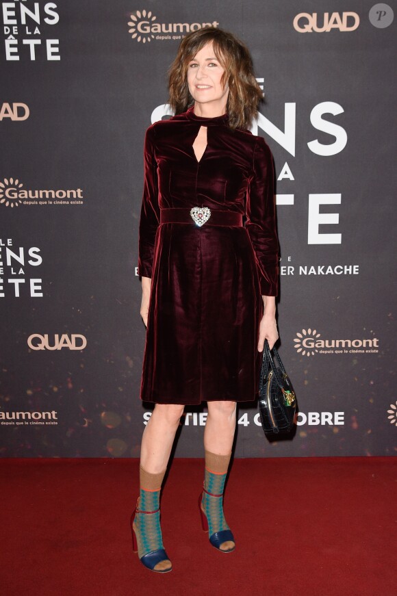Valérie Lemercier - Avant-première du film "Le sens de la fête" au Grand Rex à Paris le 26 septembre 2017. © Coadic Guirec/Bestimage