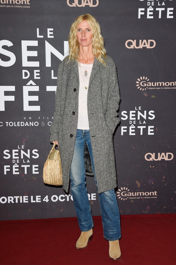 Sandrine Kiberlain - Avant-première du film "Le sens de la fête" au Grand Rex à Paris le 26 septembre 2017. © Coadic Guirec/Bestimage