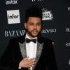 The Weeknd à la soirée Harper Bazaar à New York, le 8 septembre 2017.