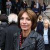 Marisol Touraine lors de la messe en souvenir de Gonzague Saint Bris en l'église Saint-Sulpice à Paris, le 28 septembre 2017.