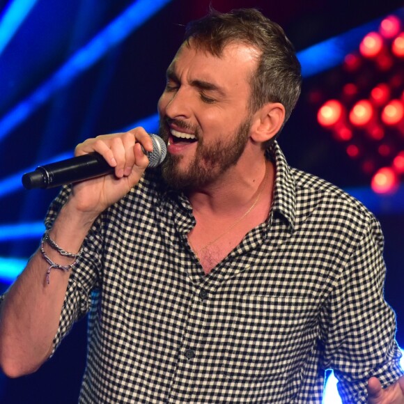 Exclusif - Christophe Willem - Concert caritatif "Urgence Tchétchénie" pour venir en aide à la communauté homosexuelle persécutée depuis des mois en Tchétchénie au Palace à Paris. Le concert sera retransmis sur CStar mercredi 21 juin. Le 19 juin 2017 © Giancarlo Gorassini / Bestimage