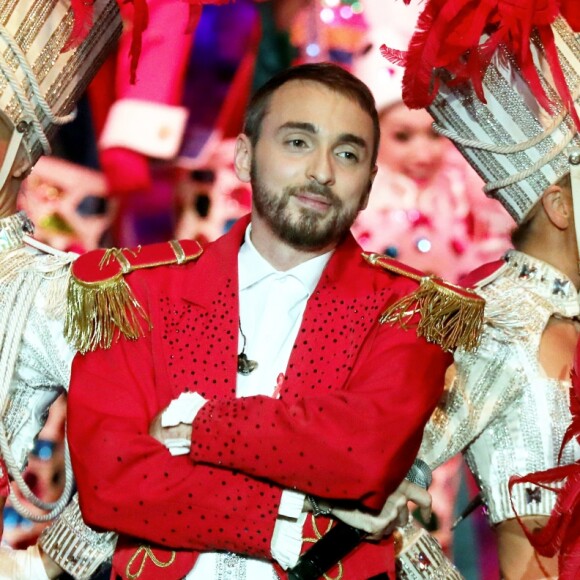 Exclusif - Christophe Willem - Tournage de l'émission "Tous au Moulin Rouge pour le Sidaction" au Moulin Rouge à Paris le 20 mars. L'émission sera diffusée sur France 2 le samedi 25 mars 2017 à 21h00. © Cyril Moreau - Dominique Jacovides / Bestimage