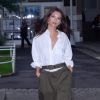 Emily Ratajkowski - Défilé de mode Valentino collection prêt-à-porter Printemps/Eté 2018 lors de la Fashion Week de Paris, le 1er octobre 2017.