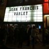 Exclusif - Jean-Francois Varlet lors de son premier concert produit par O. Minne à l'Européen à Paris le 2 Octobre 2017. © Denis Guignebourg/Bestimage