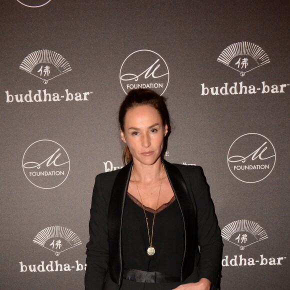 Exclusif - Vanessa Demouy - Dîner de gala caritatif de la "M Foundation" au Buddha Bar à Paris le 3 octobre 2017. © Rachid Bellak/Bestimage