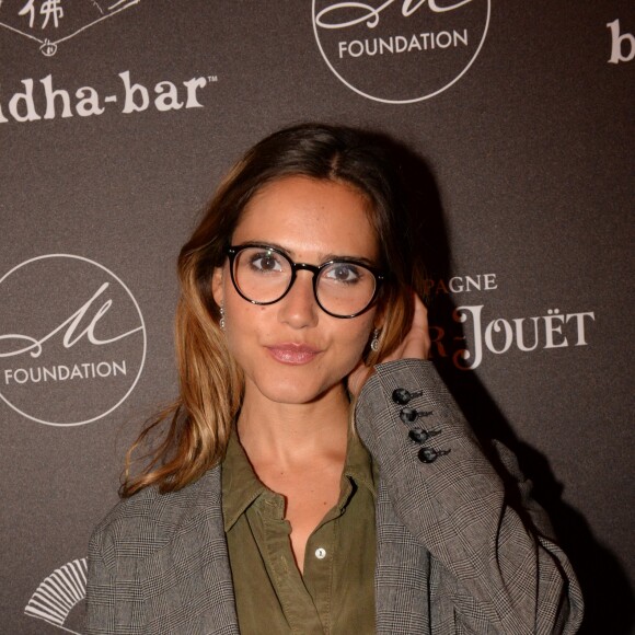 Exclusif - Joyce Jonathan - Dîner de gala caritatif de la "M Foundation" au Buddha Bar à Paris le 3 octobre 2017. © Rachid Bellak/Bestimage