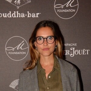 Exclusif - Joyce Jonathan - Dîner de gala caritatif de la "M Foundation" au Buddha Bar à Paris le 3 octobre 2017. © Rachid Bellak/Bestimage