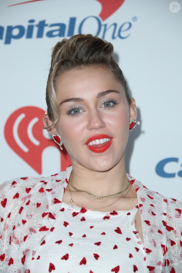 Miley Cyrus à la soirée iHeartRadio du 2ème jour du Festival de Musique à Las Vegas, le 23 septembre 2017