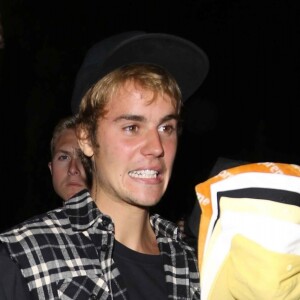 Justin Bieber se rend à l'église avec Paola Paulin à Beverly Hills, le 4 octobre 2017