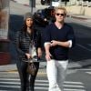 Tyra Banks et son compagnon Erik Asla à Los Angeles, le 7 février 2014.