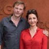 François Feroleto et sa femme Valérie Karsenti au village lors des internationaux de France de Roland Garros à Paris, le 2 juin 2017. © Dominique Jacovides - Cyril Moreau/ Bestimage