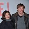 Valérie Karsenti et son mari François Feroleto - Premiere du film "Les Garcons et Guillaume à Table" au cinéma Gaumont Opera à Paris, le 18 novembre 2013.