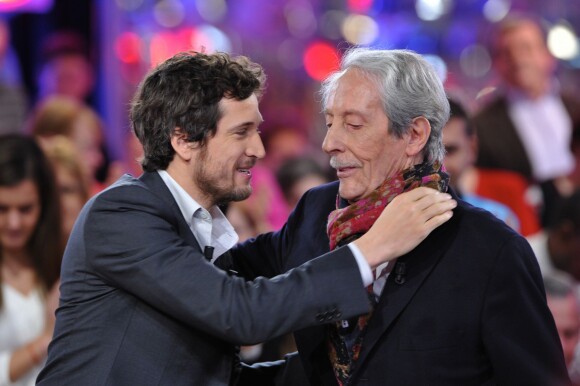 Guillaume Canet, Jean Rochefort - Enregistrement de l'émission "Vivement Dimanche" à Paris diffusée le 10 mars 2013