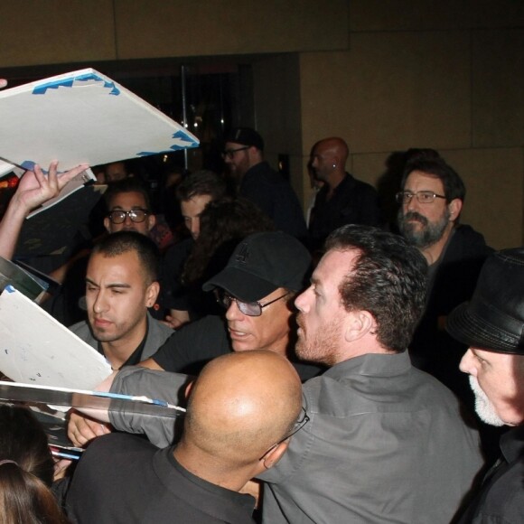 Jean-Claude Van Damme à la projection de la série 'Jean-Claude Van Johnson' à l'Egyptien Theatre à Hollywood, le 9 octobre 2017 © Chris Delmas/Bestimage