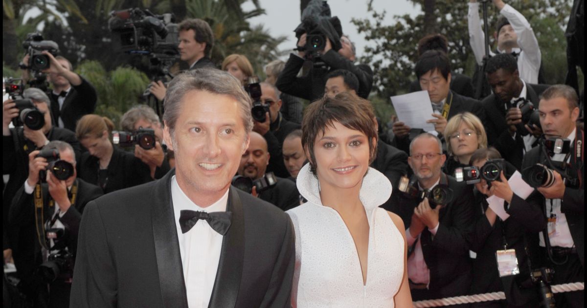 Antoine de Caunes et sa fille Emma de Caunes au Festival de Cannes en