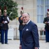 Bernard Cazeneuve - Arrivées au palais de l'Elysée à Paris pour la cérémonie d'investiture d'E. Macron, nouveau président de la République, le 14 mai 2017. © Cyril Moreau/Bestimage