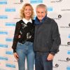 Alexandra Lamy et Claude Lelouch au lancement de la 11e édition du Pasteurdon à l'institut Pasteur à Paris le 11 octobre 2017. © Coadic Guirec / Bestimage