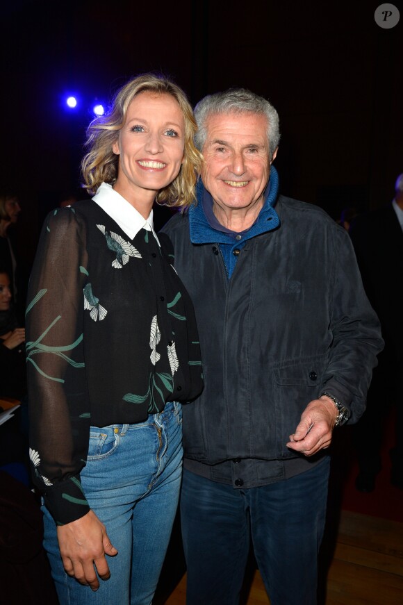 Alexandra Lamy et Claude Lelouch au lancement de la 11e édition du Pasteurdon à l'institut Pasteur à Paris le 11 octobre 2017. © Coadic Guirec / Bestimage