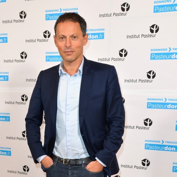 Marc-Olivier Fogiel au lancement de la 11e édition du Pasteurdon à l'institut Pasteur à Paris le 11 octobre 2017. © Coadic Guirec / Bestimage