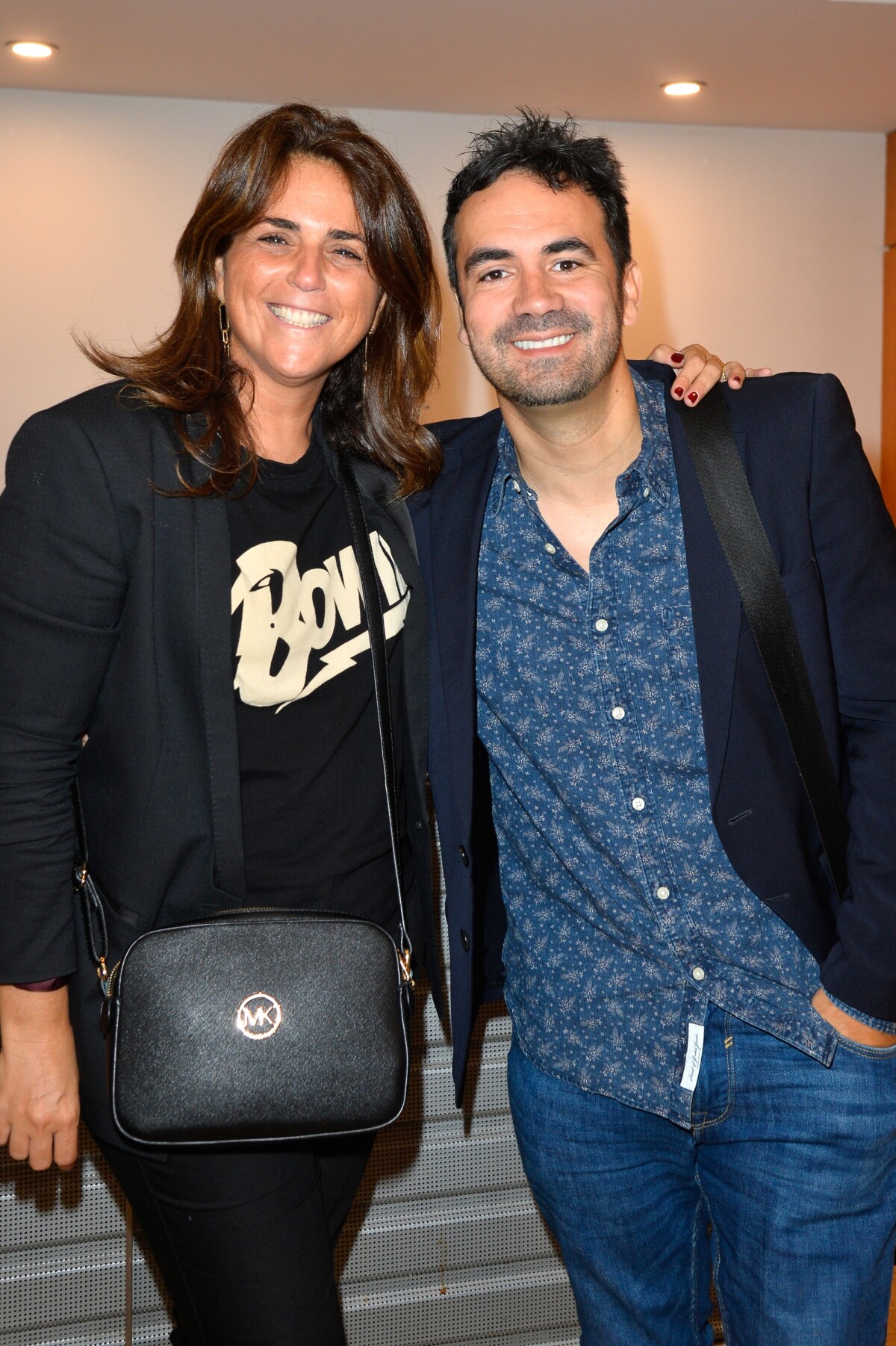 Alex Goude Valerie Benaim Photo : Valérie Bénaïm et Alex Goude au lancement de la 11e édition du Pasteurdon à l'institut Pasteur à Paris le 11 octobre 2017. © Coadic Guirec / Bestimage - Purepeople