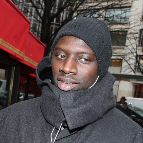 Omar Sy - Arrivées pour le déjeuner des nominations des 'César' au Fouquet's à Paris Le 4 Février 2017.  Arrivals for the lunch of the 'César' nominations at the Fouquet's in Paris on 4 February 2017.04/02/2017 - Paris