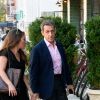 Nicolas Sarkozy se balade à New York pendant que sa femme Carla Bruni fait la tournée des talk-shows le 11 octobre 2017.