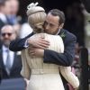 James Middleton et Donna Air au mariage de Pippa Middleton et James Matthews à Englefield dans le Berkshire le 20 mai 2017.