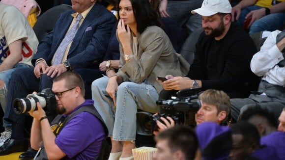 Kendall Jenner : Spectatrice discrète des exploits de son chéri basketteur