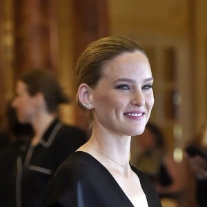 Bar Refaeli, enceinte, lors des "Conde Nast Traveler Awards" à l'hôtel Ritz à Madrid, le 4 mai 2017. © Jack Abuin via Zuma Press/Bestimage