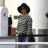 Katie Holmes à l'aéroport de Los Angeles, le 19 octobre 2017.