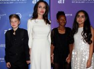 Angelina Jolie : Soirée ciné avec ses filles Shiloh et Zahara