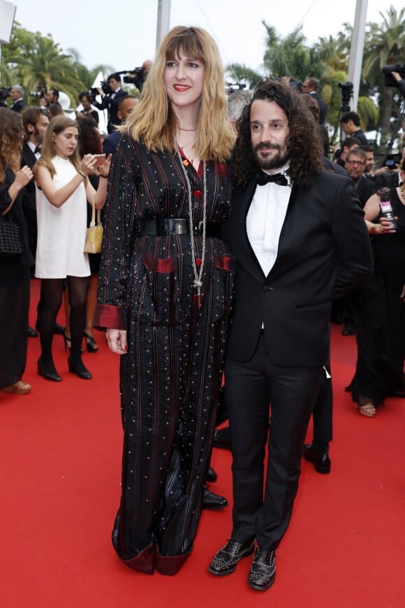 Daphné Bürki et son fiancé Sylvain Quimène - Montée des marches du film "The BFG" ("Le BGG Le Bon Gros Géant") lors du 69ème Festival International du Film de Cannes. Le 14 mai 2016. © Borde-Jacovides-Moreau/Bestimage