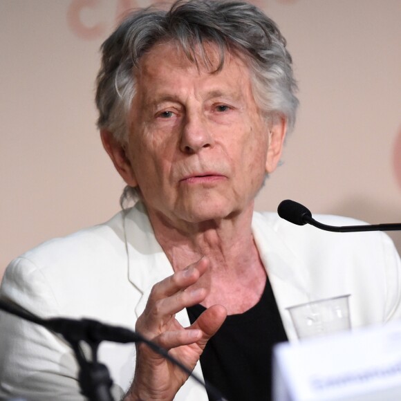 Roman Polanski lors de la conférence de presse pour le film "D'après une histoire vraie" lors du 70e Festival International du Film de Cannes. Le 27 mai 2017 © Borde-Jacovides-Moreau / Bestimage