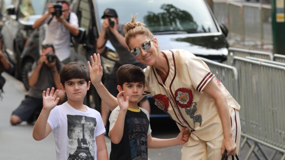 Céline Dion célèbre les 7 ans de ses "amours", ses jumeaux Nelson et Eddy
