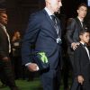 Cristiano Ronaldo (meilleur joueur), son fils Cristiano Jr et sa compagne Geor­gina Rodri­guez enceinte - The Best FIFA Football Awards 2017 au London Palladium à Londres, le 23 octobre 2017. © Pierre Perusseau/Bestimage