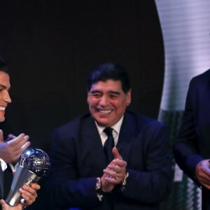 Cristiano Ronaldo - The Best FIFA Football Awards 2017 au London Palladium à Londres, le 23 octobre 2017.