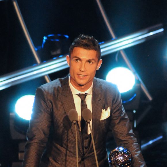 Cristiano Ronaldo - The Best FIFA Football Awards 2017 au London Palladium à Londres, le 23 octobre 2017.