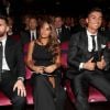 Lionel Messi, Antonella Roccuzzo et Cristiano Ronaldo - The Best FIFA Football Awards 2017 au London Palladium à Londres, le 23 octobre 2017.