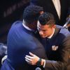 Cristiano Ronaldo et Ronaldo - The Best FIFA Football Awards 2017 au London Palladium à Londres, le 23 octobre 2017.