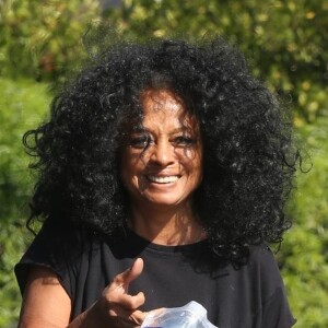 Diana Ross fait ses courses à Beverly Hills le 18 septembre 2017.