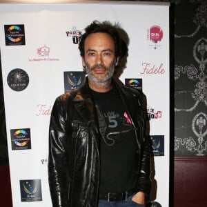 Anthony Delon - Cocktail de bienfaisance 'Octobre Rose' au restaurant Fidèle à Paris, France, le 16 octobre 2017. © Denis Guignebourg/Bestimage