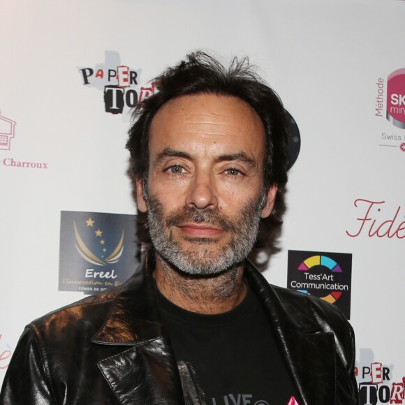 Anthony Delon - Cocktail de bienfaisance 'Octobre Rose' au restaurant Fidèle à Paris, France, le 16 octobre 2017. © Denis Guignebourg/Bestimage